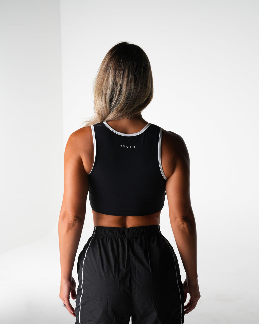 Black Classic Stride Bra