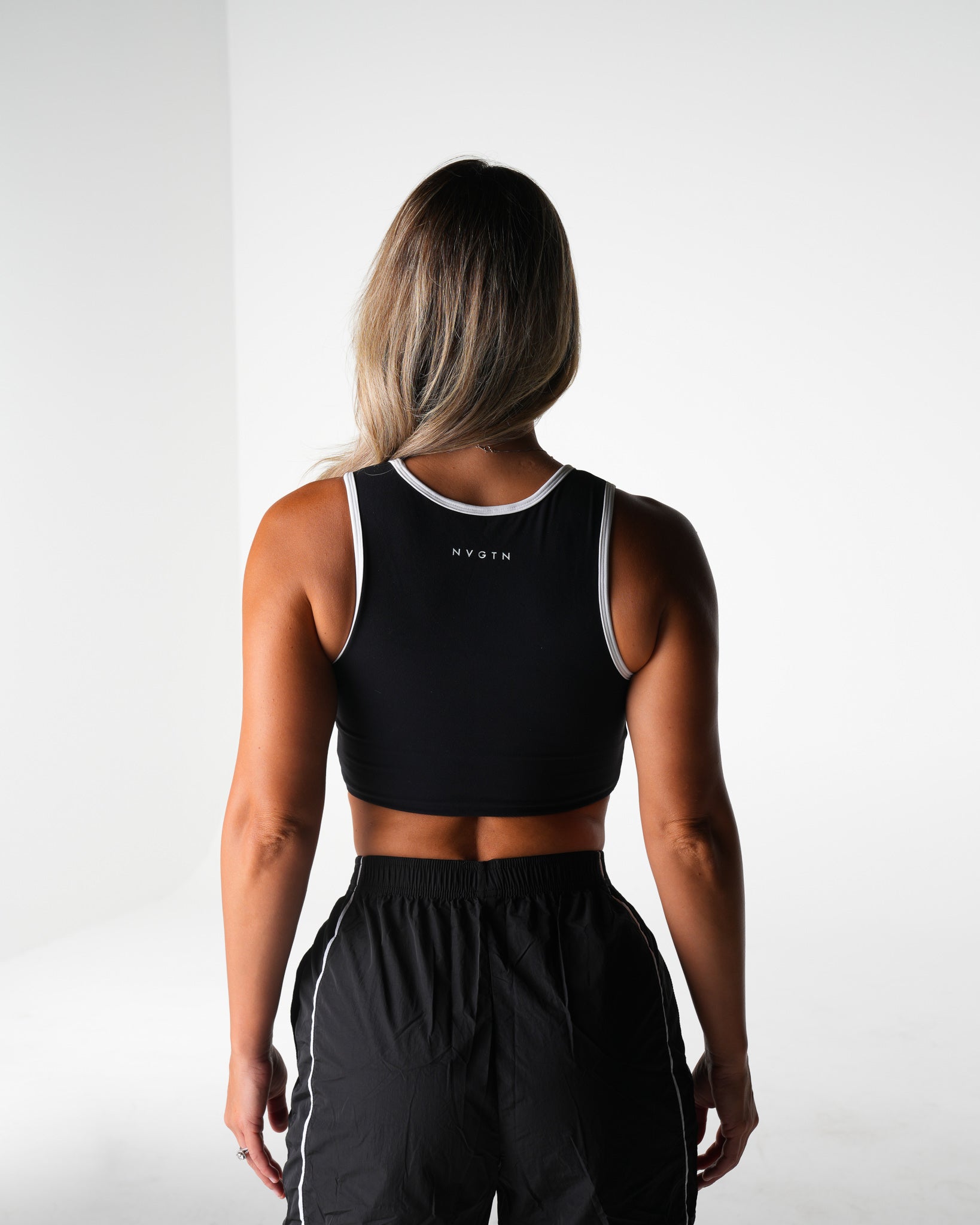Black Classic Stride Bra