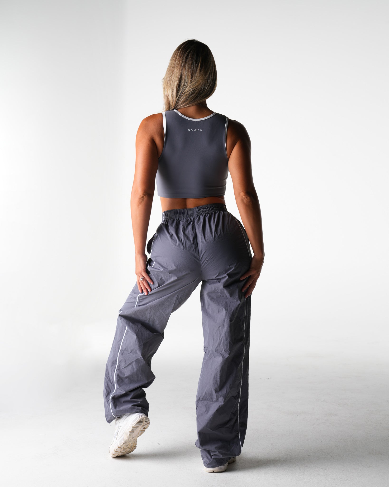 Grey Classic Stride Bra