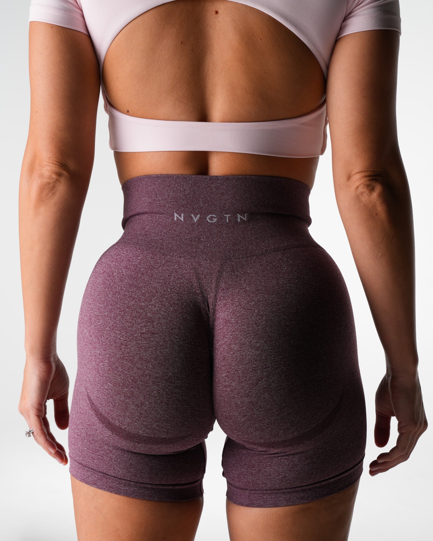 Merlot Viral Contour Seamless Shorts