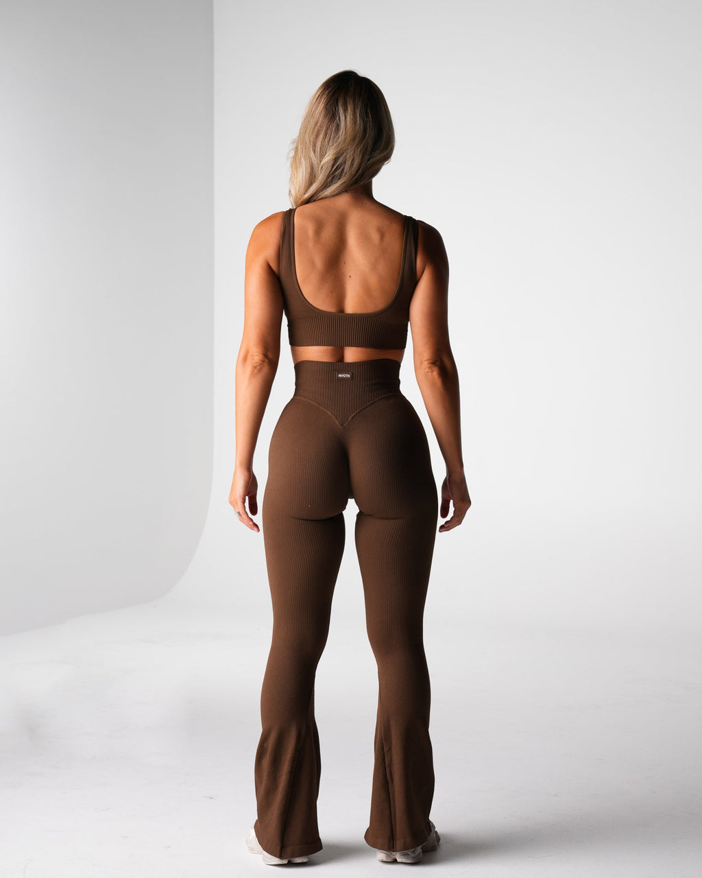 Hazelnut Harmony Ribbed Seamless Bra