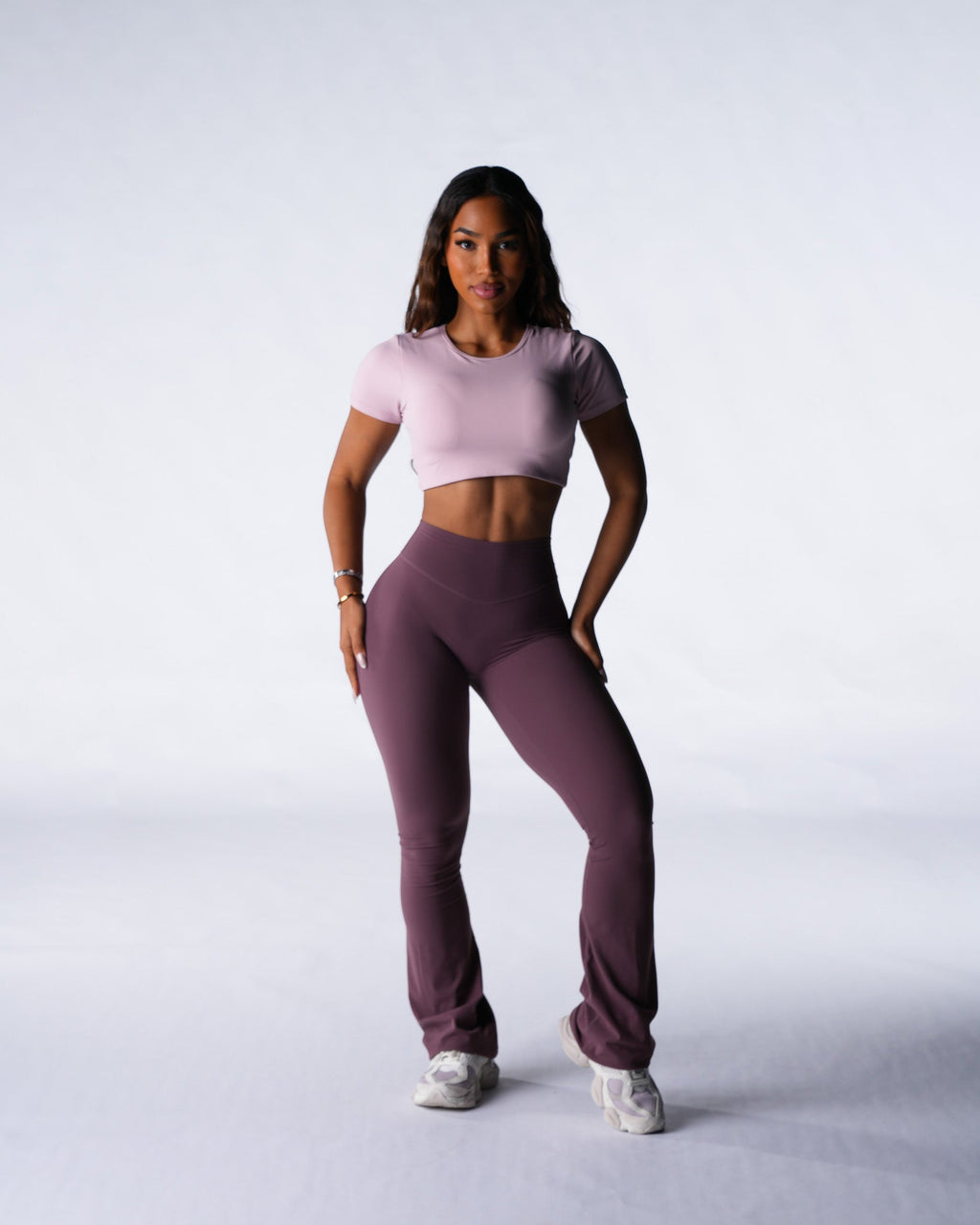 Winter Blush Solace Open Back Tee